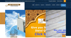 Desktop Screenshot of darulquranwassunnah.org